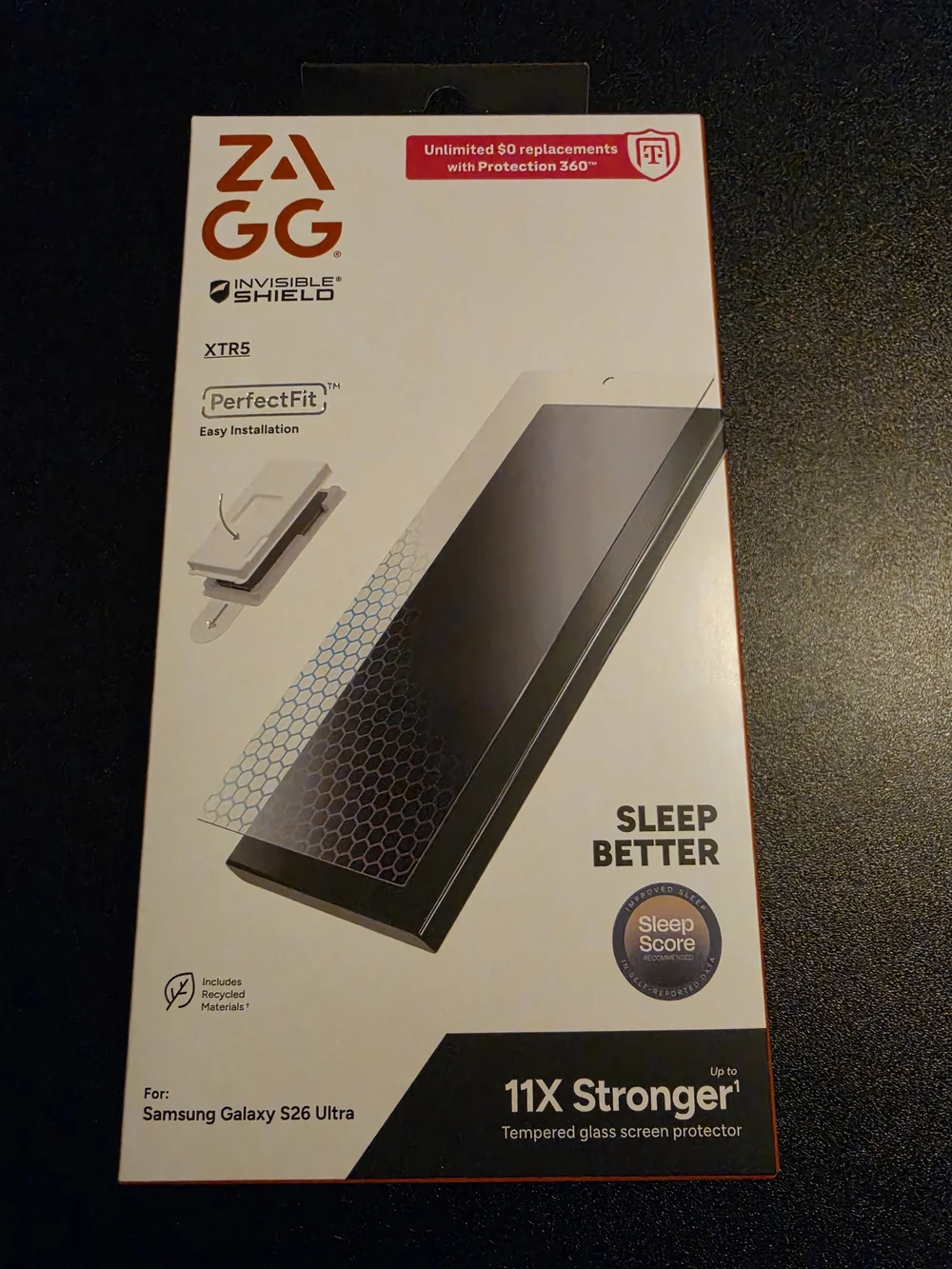 ZAGG Invisible Shield Tempered Glass Screen Protector - XTR5